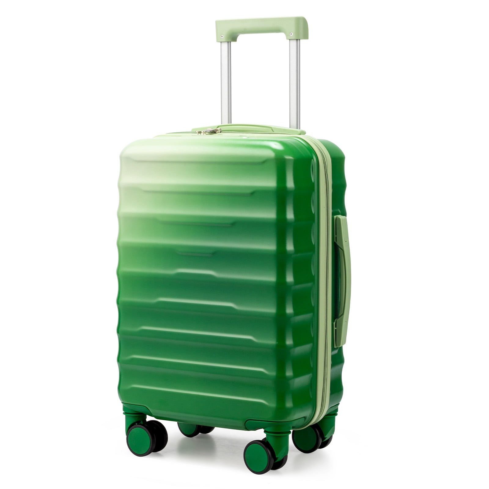 Ktaxon 20” Hardside Spinner Luggage with TSA Lock, Lightweight Durable Suitcase for Travel, Green