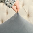 thumbnail image 4 of Sofa Cover Full-Bag Couch Protector | Polyester Anti-Scratch Slipcover | Wraps Back & Arms | Breathable Summer Fabric | Machine Washable | Fits Living Room, Office | 1 Pack, 4 of 7