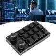 thumbnail image 4 of Macro Mechanical Keyboard 12 Key Multifunction Programmable Keypad Gaming Office Portable Mini Macro Mechanical Keyboard Programmable Keyboard Mechanical Gaming Keypad One Handed, 4 of 7