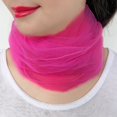 thumbnail image 3 of Chiffon Scarf Decorative Solid Color Mesh Necklace Scarf Summer Scarf for Women, 3 of 10