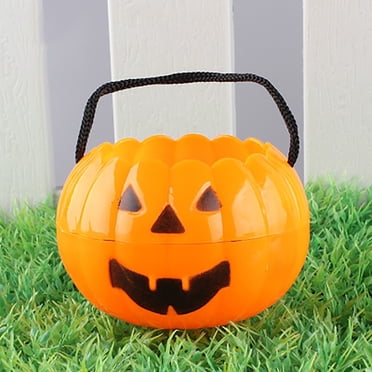 TopLLC Décor d'Halloween Décor d'Automne Décoration d'Halloween Seau Pliable et Détachable de Deux et Demi Grand, Moyen et Petit Sac de Bonbons PP Seau Cadeau de Fête d'Halloween