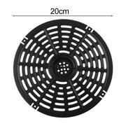 For Air Fryer Plate Tray Accessories 15.5cm And 20cm And 21.6cm Black Tray