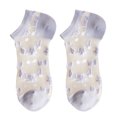 thumbnail image 3 of YAOBAMM Invisible Socks Women Shoes 1 Pair Invisible All Match Elastic Breathable Short Weaving Sole Cool Polyester Transparent Design, 3 of 7