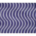 thumbnail image 4 of oneOone Cotton Flex Fabric Dot & Waves Block Printed Fabric 1 Yard 40 Inch Wide, 4 of 4