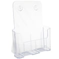 thumbnail image 1 of Milisten Hanging Magazine Organizer Wall Mounted File Holder Transparent Magazine Stand, 1 of 6