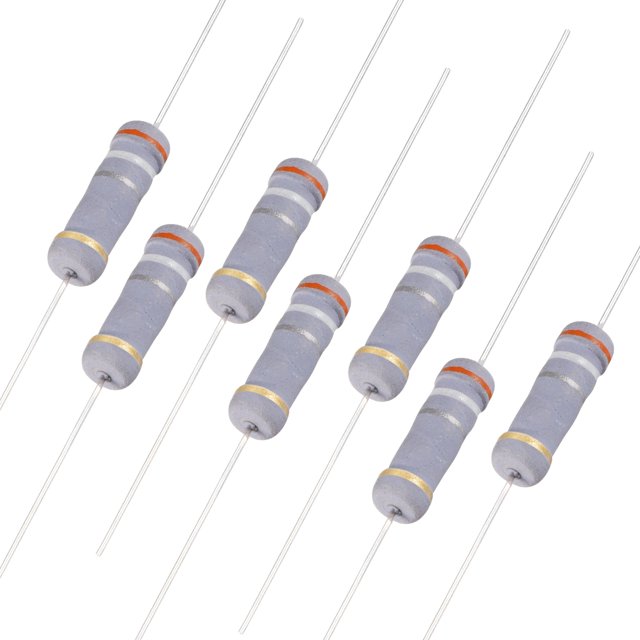 Unique Bargains 50 Pcs Résistance en Carbone 2W 0.39 Ohm Tolérance 5 % 4 Bandes de Couleur
