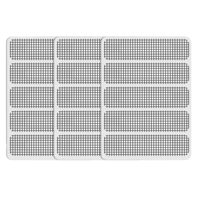Kit de Réparation de Filet Moustiquaire Filet Moustiquaire Filet de Réparation Fixation Filet Autocollant Ruban de Réparation de Filet de Fenêtre Autocollant Gris