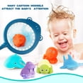thumbnail image 2 of Baby Bath Toys, Fun Bath Time Bath Toys 7PCS Marine Animal Bath Toys Set, 2 of 9