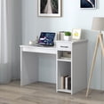 thumbnail image 3 of Patiojoy Bureau d'Ordinateur avec Étagère de Rangement Bureau d'Étude Moderne avec Tiroir Bureau Polyvalent pour Bureau à Domicile Table pour Portable, 3 of 10
