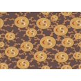 thumbnail image 1 of Ahgly Tapis Rectangulaire Lavable en Machine Intérieur Transitionnel Jaune, 5 Pieds x 8 Pieds, 1 of 7