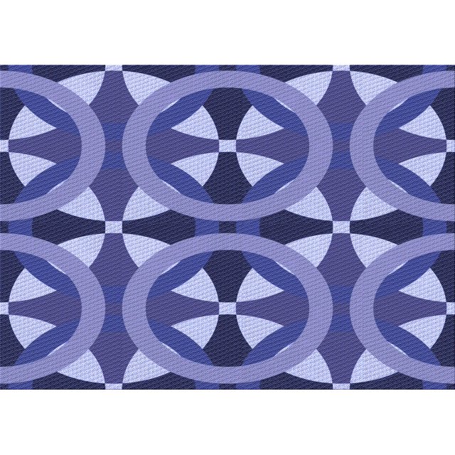 Ahgly Company Machine Washable Indoor Rectangle Transitional Purple Mimosa Purple Area Rugs, 2' x 4'