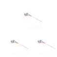 thumbnail image 1 of yingyy Model Railway Lamp Outdoor 1:87 Scale Streetlight Building LED Park Light Garden Yard Building Layout Decorations Type B Gray 3Set, 1 of 6