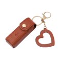 thumbnail image 1 of Women's Lipstick Holder Key Chain Portable Lip Gloss Balm Bag Case New, 1 of 1