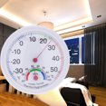 thumbnail image 3 of Indoor & Outdoor Thermometer Aqestyerly Indoor Outdoor thermometer Temperature Meter Hygrometer Humidity Clock-Shaped HWRETIE, 3 of 6