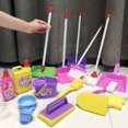 thumbnail image 2 of Kids Cleaning Toy Early Educational Toy Role Play Toy Mop Spray for Children, 2 of 8