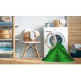 thumbnail image 2 of Ahgly Tapis Rectangulaire Lavable en Machine Vert Transitionnel, 2 Pieds x 4 Pieds, 2 of 7