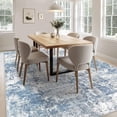 thumbnail image 3 of x Area Rug Living Room Rugs Washable Neutral Modern Abstract Soft Thin Large Rug Indoor Floor No Slip Rug Carpet for Bedroom Under Dining Table Home Office Decor Grey, 3 of 9