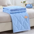 thumbnail image 1 of Meitianfacai Kids Cooling Blanket, Summer Quilt Bedding, Quilt Comforter Full Lightweight Soft Bedspread Coverlet, Quilted Blanket Thin Comforter Bed Cover for All Season Machine Washable,39x59inch, 1 of 7