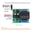 thumbnail image 4 of EBTOOLS DR25E01 DPDT Module Relais Double Pôle Double Jet Autobloquant Bistable Carte Relais Pôle Charge Contrôleur Industriel avant, 4 of 8