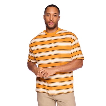 George Men's Striped Loose Fit T-Shirt