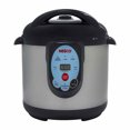 thumbnail image 1 of Nesco 9 Quart Smart Canner & Pressure Cooker Steamer Slow Cooker, Stainless, 1 of 6