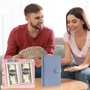 100 Envelope Binder | Money Saving Challenge Binder | Cash Envelope Budget System with A5 Size Pages | Financial Planning Organizer for Cash Budgeting