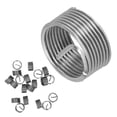 thumbnail image 3 of Thread Repair Spiral Circle Socket Thread Sheath Thread Inserts Tool 20Pcs Thread Repair M14 X 1.25 Spiral Circle Insert Reducer Nut Threaded Expand Socket Set1D, 3 of 8