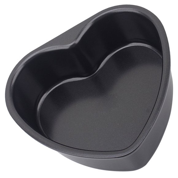 OUNONA Heart Shaped Bakeware Aluminum Alloy Easy to Carry for Professional Use 1Pcs