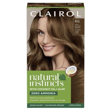 Clairol Natural Instincts Demi-Permanent Hair Color, Vegan Hair Dye, Made with coconut oil and aloe vera