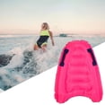 thumbnail image 1 of Inflatable Surfboard with Handles, ZZkhGO Lightweight Portable Body Boards for Kids, Soft PVC Pool Float Beach Board for Swimming Water Sports, Pink, 1 of 6