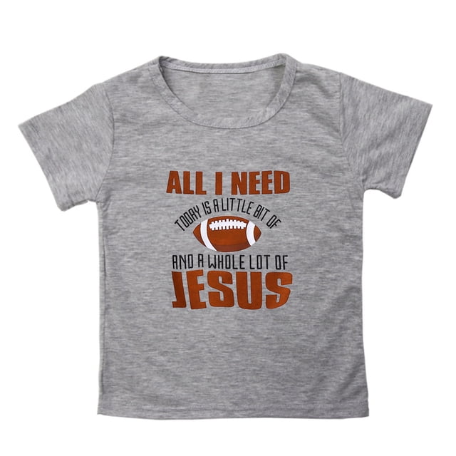 Boys Girls Summer Tops Tees Short Sleeve Rugby Football Letter Prints T Shirt Fans Gift Daily Spring Shirts For Kid 10-11T