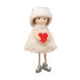 thumbnail image 1 of Shisuyan Peluches Poupée en Peluche Beige en Forme d'Ange 1Pcs 6.3X3.5X1.6In, 1 of 8