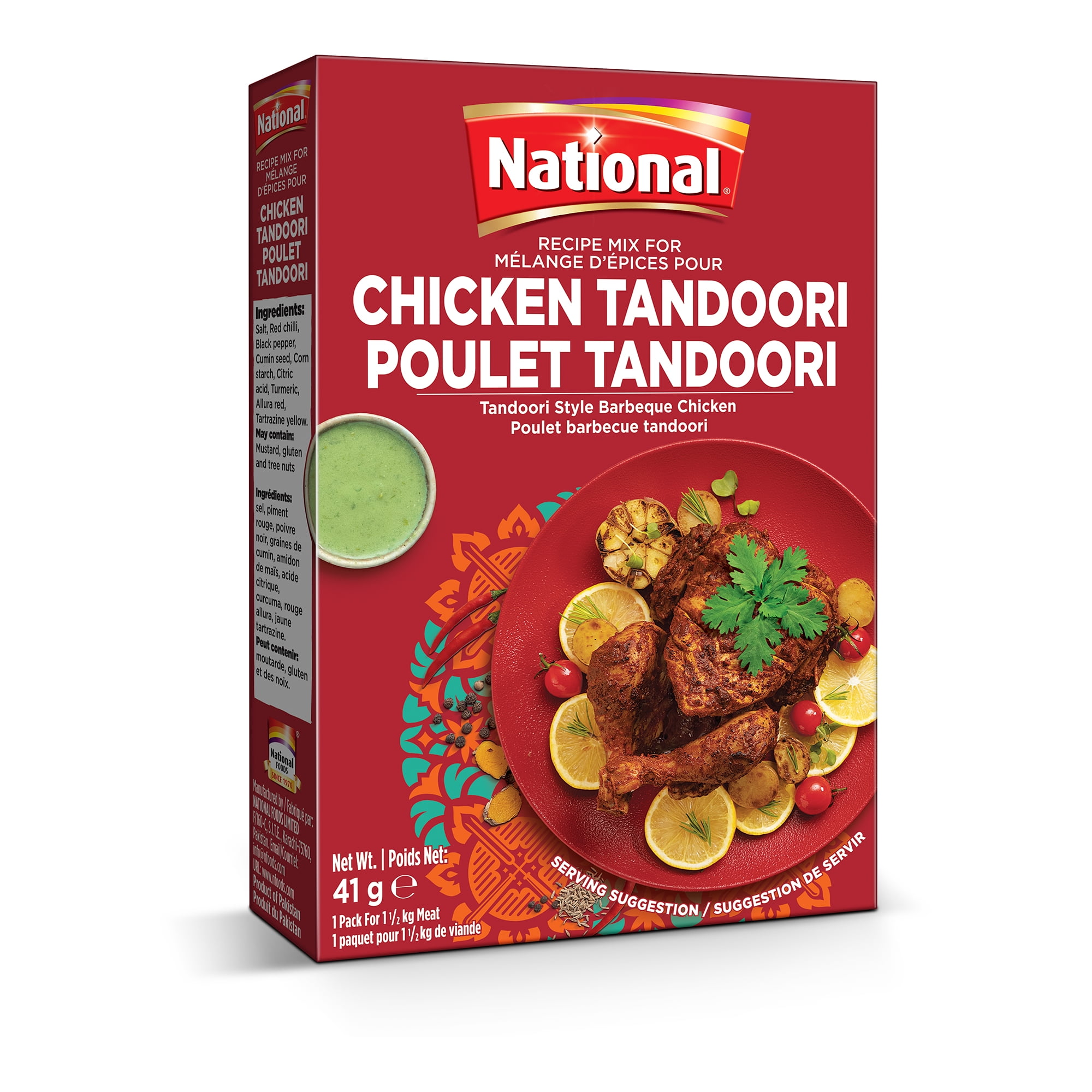 National Mélange d’épices pour poulet tandoori