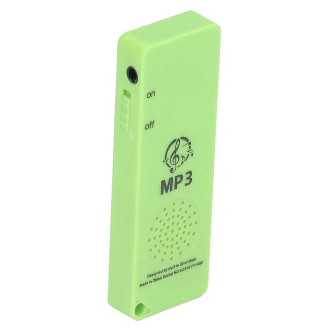 MP3 Player, Portable ABS MP3 Multifunctional For Students Pink,Green
