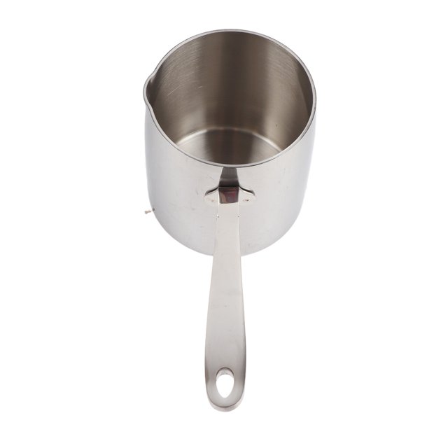 Stainless Steel Butter Warmer Pot with Accurate Scales, Quick Heat Conduction, Suitable for Induction, Gas or Electric Hobs