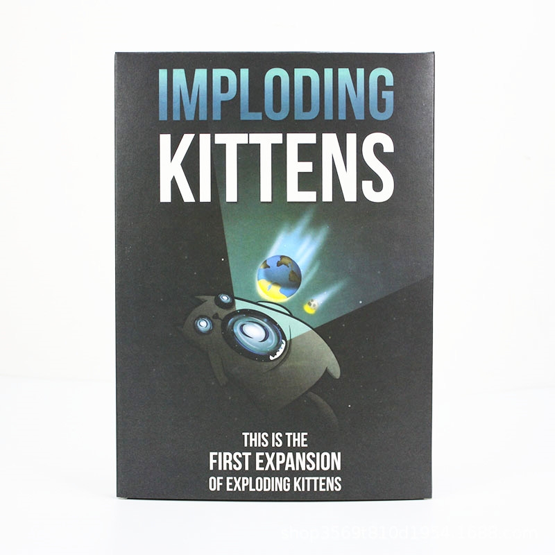 Imploding Kittens Card Game Original Edition Complete in Cardboard Box Great Gift
