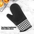 thumbnail image 4 of Yhmxh Silica Gel Gloves Insulation Pad Set Microwave Insulation Gloves Kitchen Baking Gloves Twill Insulation Set Kitchen Utensils Set Kitchen Essentials Home and Kitchen Kitchen Tools, 4 of 6
