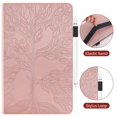 thumbnail image 5 of Tree of Life Embossed Case for Lenovo Tab m11/k11 Plus Stand, Card Slots, Stylus Loop Gold, 5 of 5