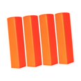 thumbnail image 2 of Langgg 4Pcs Football End Zone Pylons Football Equipment Field Marker Football Field, 2 of 6
