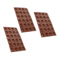 thumbnail image 4 of Moule de Cuisson, Moules en Silicone Multifonctions 3pcs 24 Trous pour Mousse pour, 4 of 8