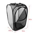 thumbnail image 3 of Net Cloth Butterfly Cage -up Folded Stick Observing Box, 24" Tall M, 3 of 8