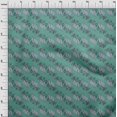 thumbnail image 3 of oneOone Cotton Poplin Fabric Leaves Block Print Fabric BTY 56 Inch Wide, 3 of 4