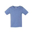 thumbnail image 2 of Bella Canvas Baby Short Sleeve Triblend Tee, 1218, Blue Triblend, 2 of 2
