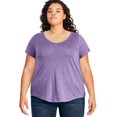 thumbnail image 1 of George Plus Women's V-Neckline Tee, 1 of 6