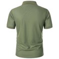 thumbnail image 5 of asjyhkr Golf Shirts for Men Quick drying Performance Short Sleeve Moisture-Wicking Workout Collared Shirts, 5 of 5