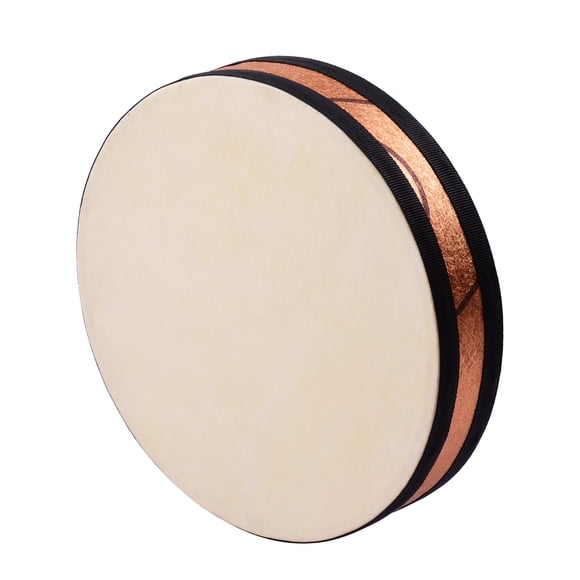 Tambour Océan 10 Pouces en Bois Instrument de Percussion à Main Vague de Mer Son Doux Musical