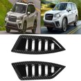 thumbnail image 4 of 2 Pcs Couverture de Sortie d'Air en Fibre de Carbone Autocollant de Décoration pour Forester SK 2019, 4 of 9