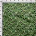 thumbnail image 4 of oneOone Silk Tabby Green Fabric Sea Sewing Craft Projects Fabric Prints By Yard 42 Inch Wide, 4 of 4