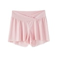 thumbnail image 1 of FAIWAD Maternity Crossover Shorts Soft Stretchy Full Coverage Breathable Boyshorts for Under Dresses, 1 of 3