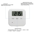thumbnail image 4 of Boîte à Médicaments Portable avec Alarme, Minuterie, Organisateurs Intelligents de Pilules avec Clochette, Rappel par Vibration, 4 Grands Compartiments, Étui à Médicaments, 4 of 8